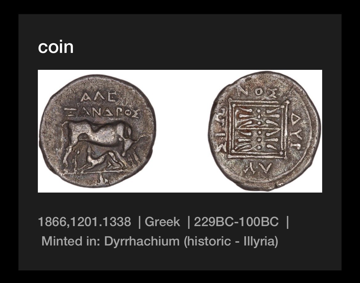 Raijin34's tweet photo. @E_GuriGashi @s3xhat3r Oh so Apollonia was Greek now eh? 🤣
How uneducated the Albanians are! Find me one in Albanian then, I’m waiting😉 https://t.co/TRpjiJX0uT