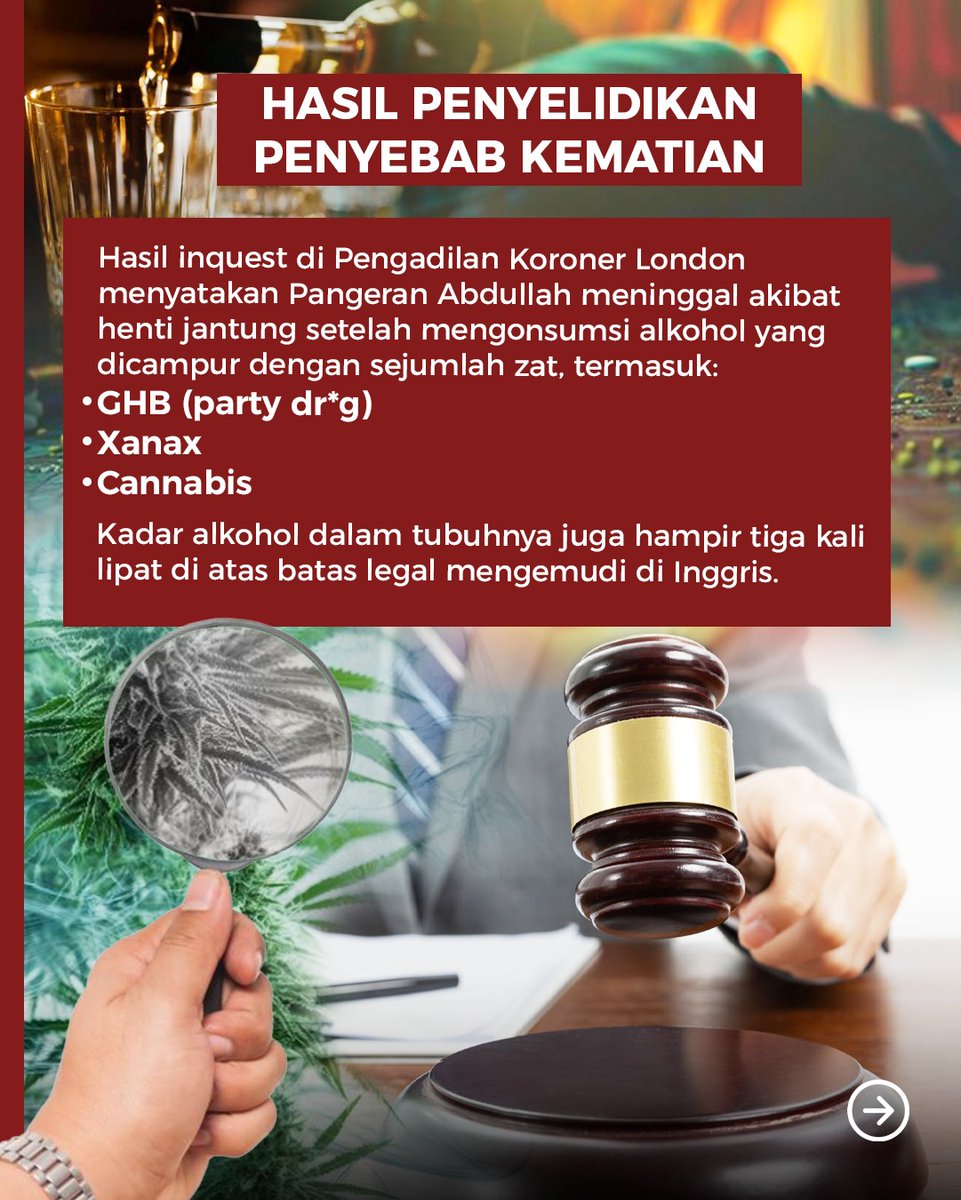 tvOneNews's tweet photo. Sosok Pangeran Arab Saudi Abdullah bin Fahad bin Abdullah bin Abdulaziz bin Jalawi Al Saud sempat menjadi sorotan setelah ditemukan meninggal dunia di kamar hotel mewah di London pada November 2025. 

#PhotoStory #StoryOne #PangeranArabSaudi #Viral #PS01 https://t.co/fLYyIZaaoS