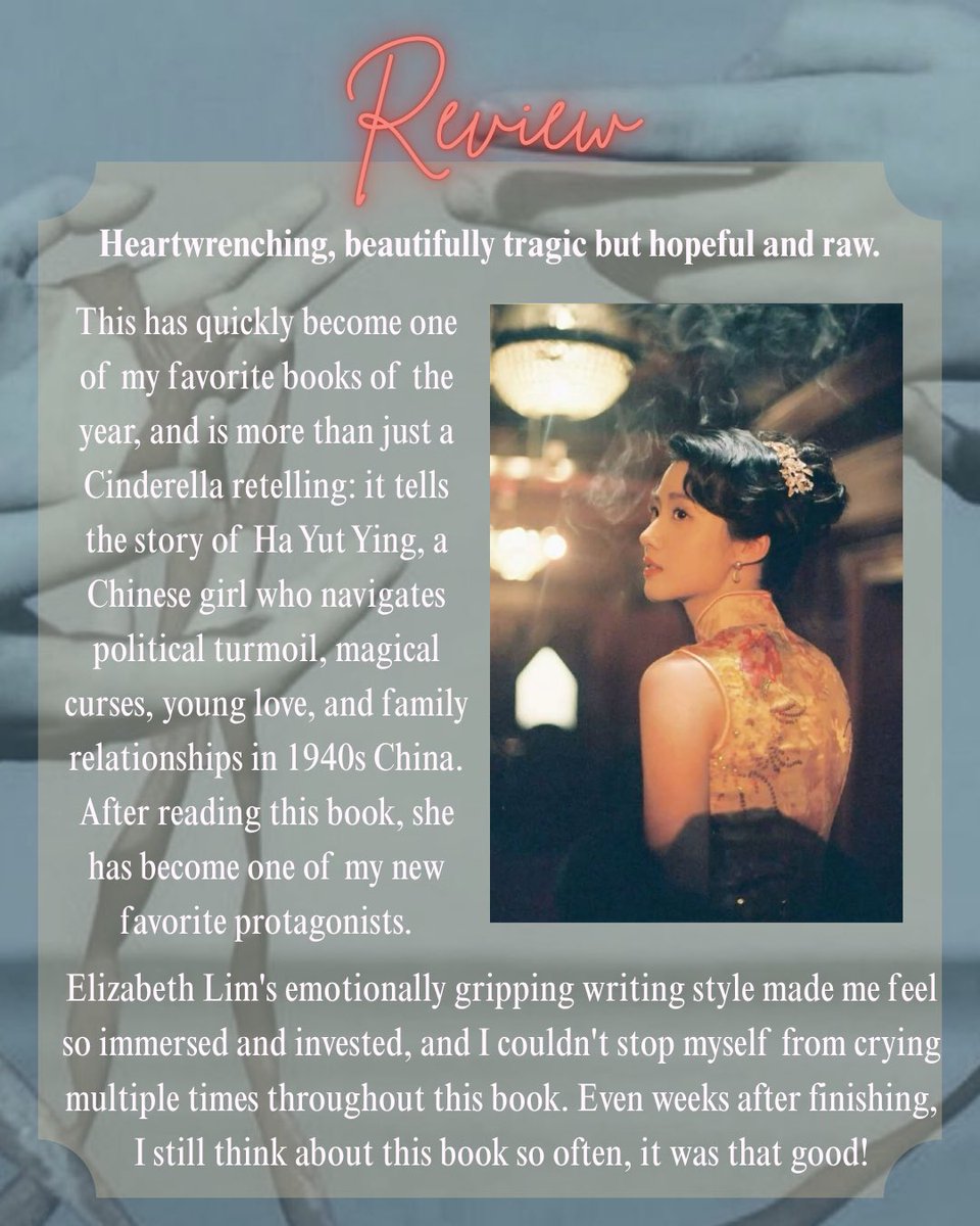 anythingbutisa's tweet photo. review: fishbone cinderella by elizabeth lim ★ ★ ★ ★.75
˚₊‧꒰ა this book is out now and i made this graphic for my booksta! 
@/ladiesbereading 🐠🧡🎐

#FishboneCinderella #booktwt https://t.co/b6P0FdLk0c