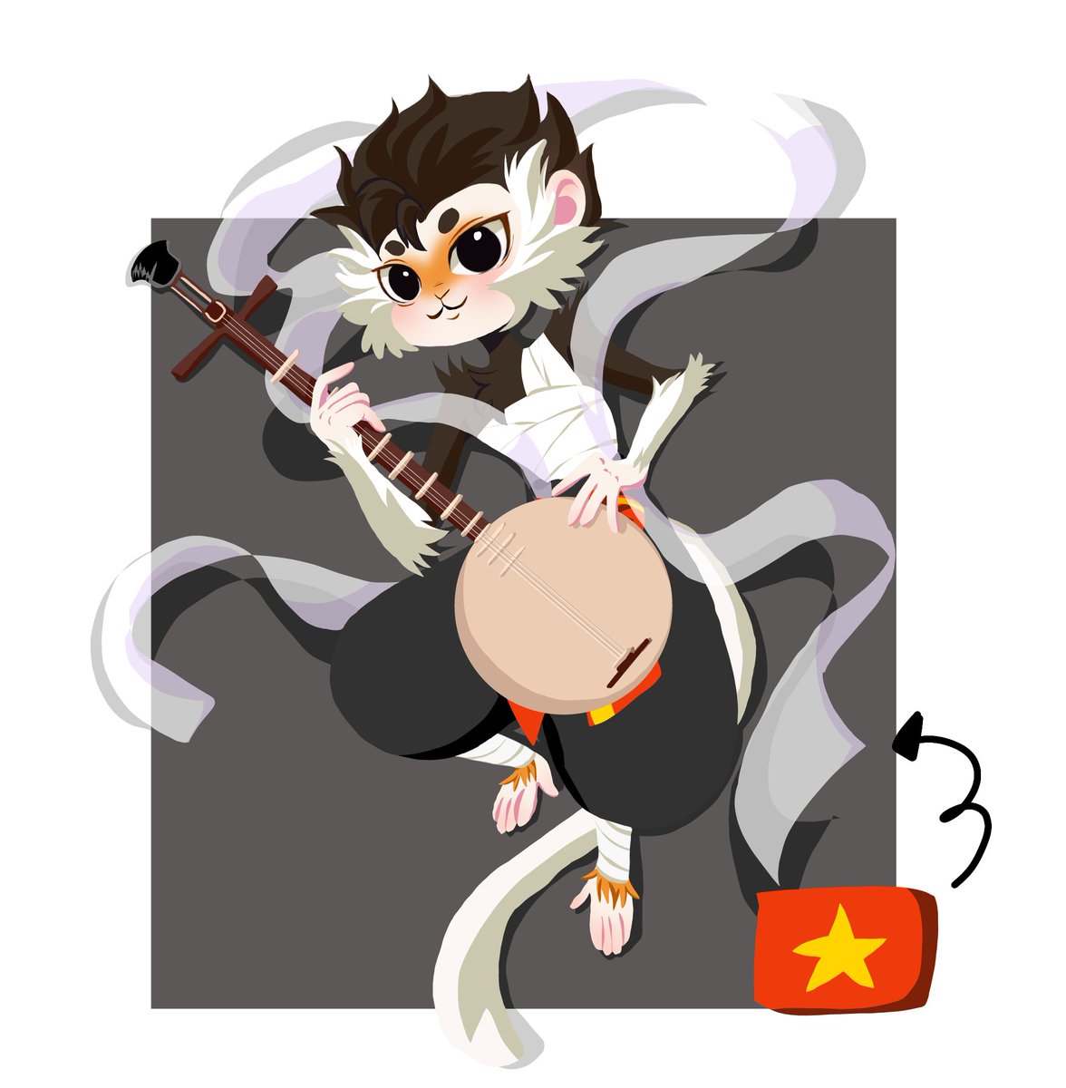 thitramy13456's tweet photo. Monkey vẽ oc
#oc #macque #sunwukong #monkiekid https://t.co/NzB2d2lajm