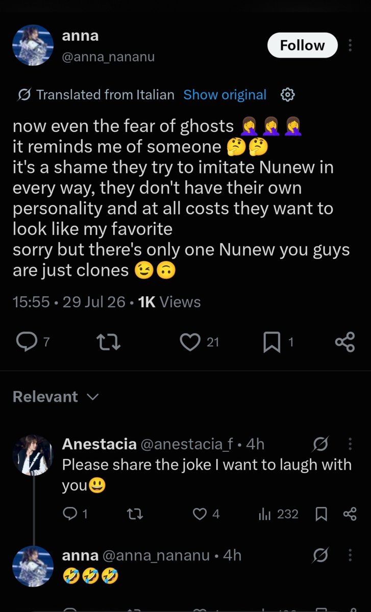 nampingchu's tweet photo. Orang lain ngalamin horror malah dibilang copy favenya. Eh manusia di bumi bukan fave lo doang. Yang diganggu demit bukan cuma fave lo doang. Malu woy sama wawak nadia omara. Ga waras ketikan  @anna_nananu dan banyak yg setuju pula. Gila semua sefandom. https://t.co/pqznCsJ68P