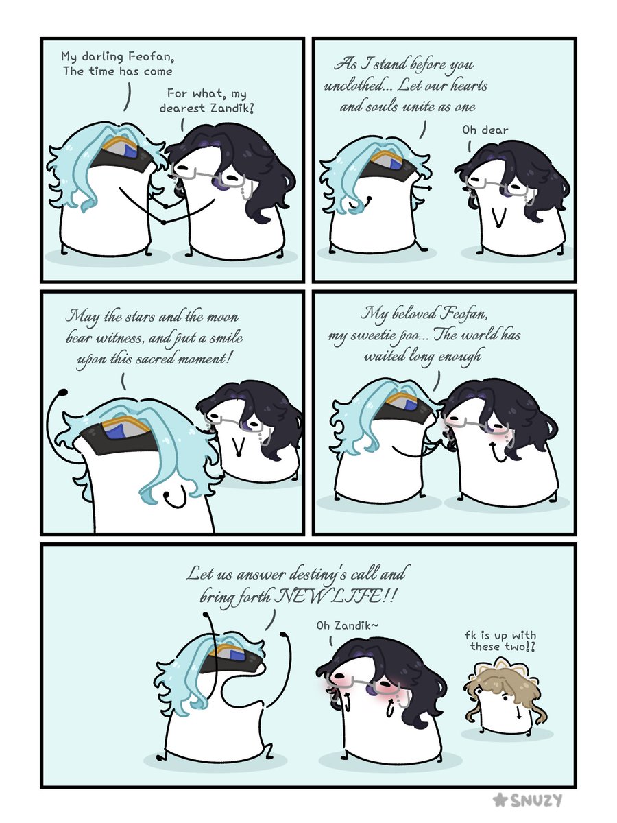 SnuzTangerine's tweet photo. How I imagine Dottore saying "Let's make a baby" 

#dottolone #dottore #pantalone https://t.co/2hZlkGmZBg
