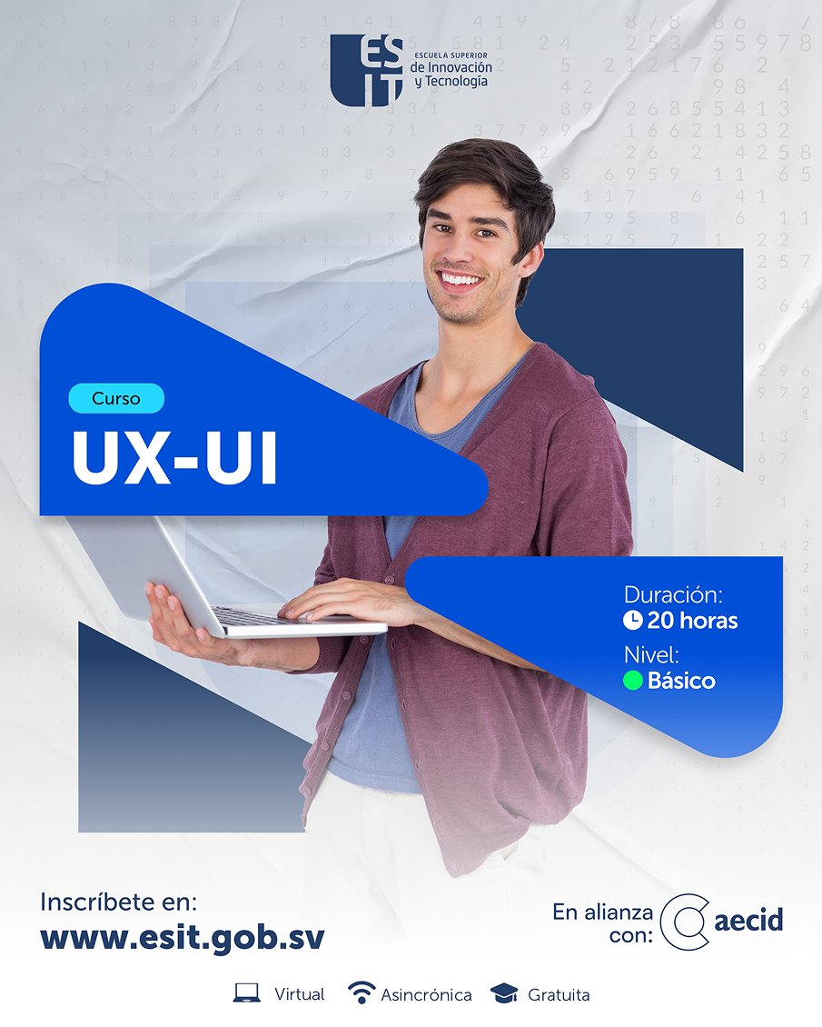 esitgobsv's tweet photo. 🎨 Diseña experiencias digitales intuitivas y atractivas que mejoren la interacción entre usuarios y productos

Inscríbete en https://t.co/1hyevzLinf
#FormaciónContinua https://t.co/hyS2WtXjhs