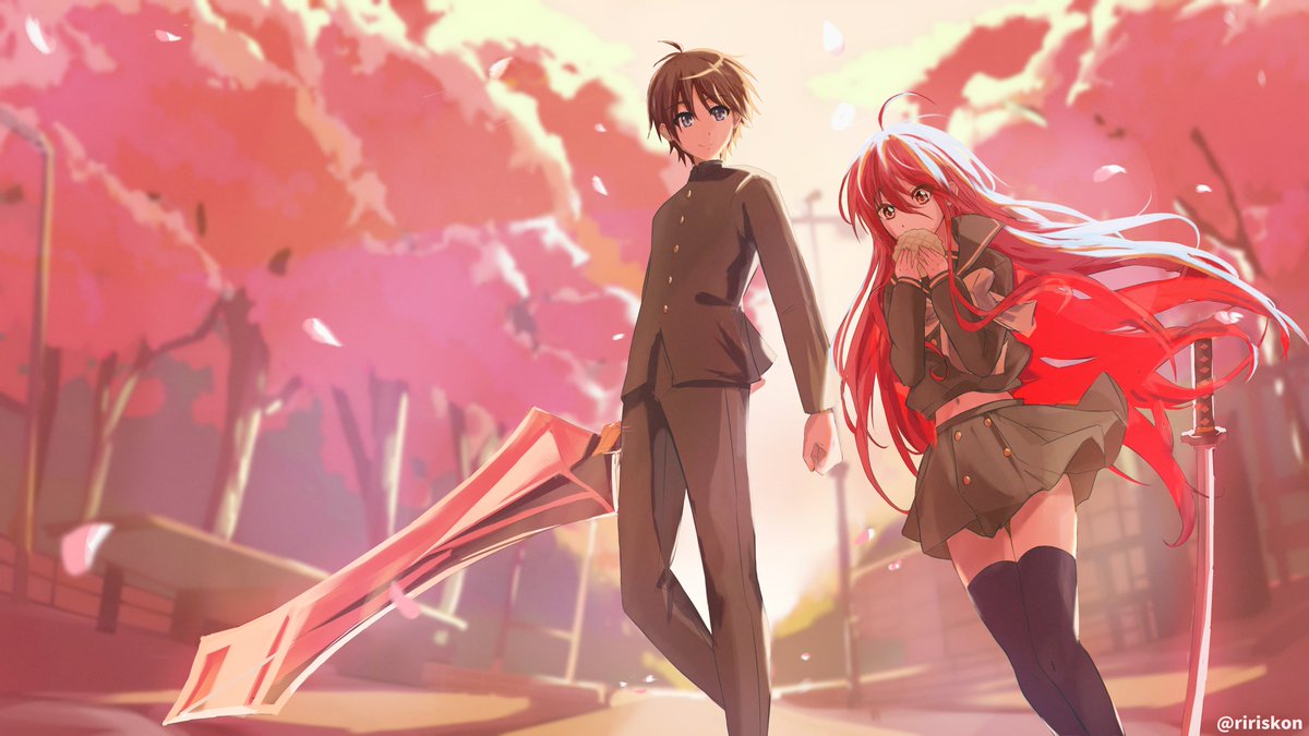ririskon's tweet photo. Shana and Sakai Yūji from Shakugan no Shana

#anime #灼眼のシャナ #イラストㅤㅤㅤ https://t.co/0nzYfdWfDg