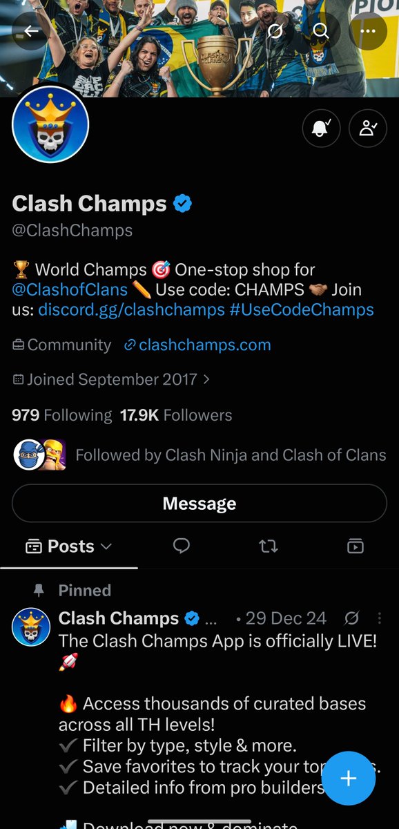 sandyd2891's tweet photo. @ClashChamps Hope to win.. 🤞 https://t.co/driR6ah0Ex