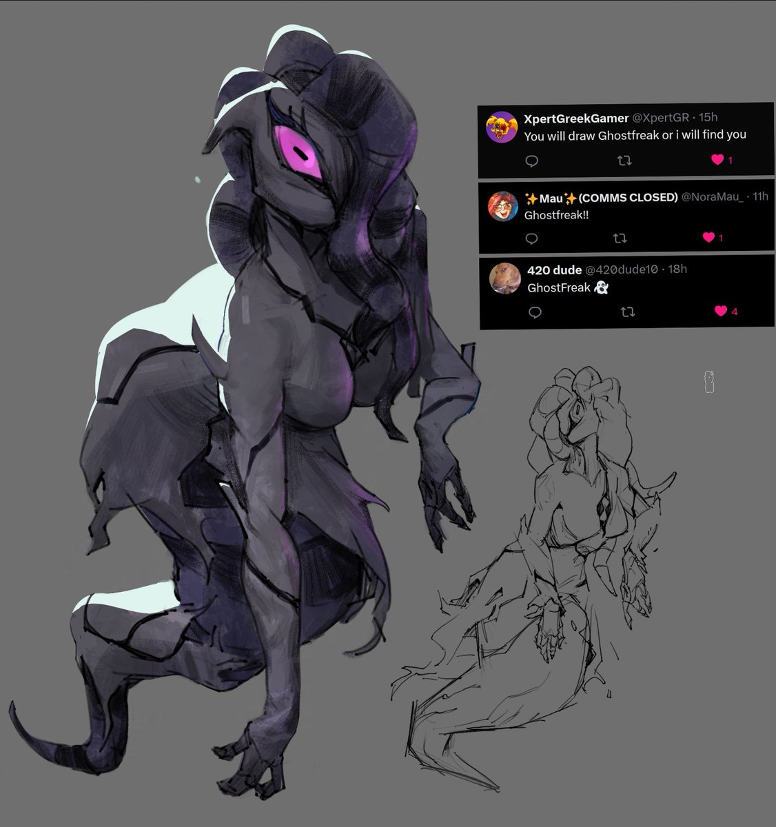 3Ts_art's tweet photo. Ghostfreak then:)

#ben10 #ben10fanart #ghostfreak https://t.co/gBNoDm2h93