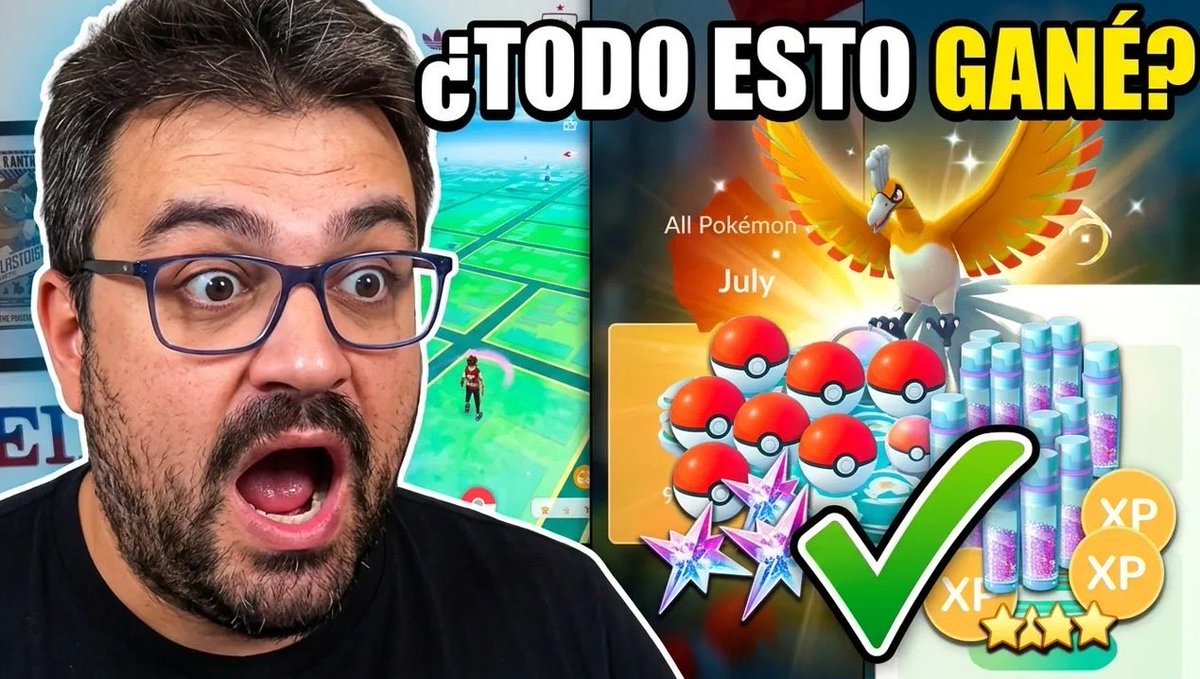 keibron's tweet photo. He esperado para abrir TODAS las recompensas del Pase GO... y ha merecido muchísimo la pena. 😱✨

🎉 SHINY
💯 Un 100% IV
⭐ Muchísimo Polvo Estelar
🔥 Una barbaridad de XP
🎁 Y un montón de objetos

¿Tú también esperas para reclamarlo todo de golpe? 👀

📺 https://t.co/kdLjpiKE20

#PokemonGO #Pokemon