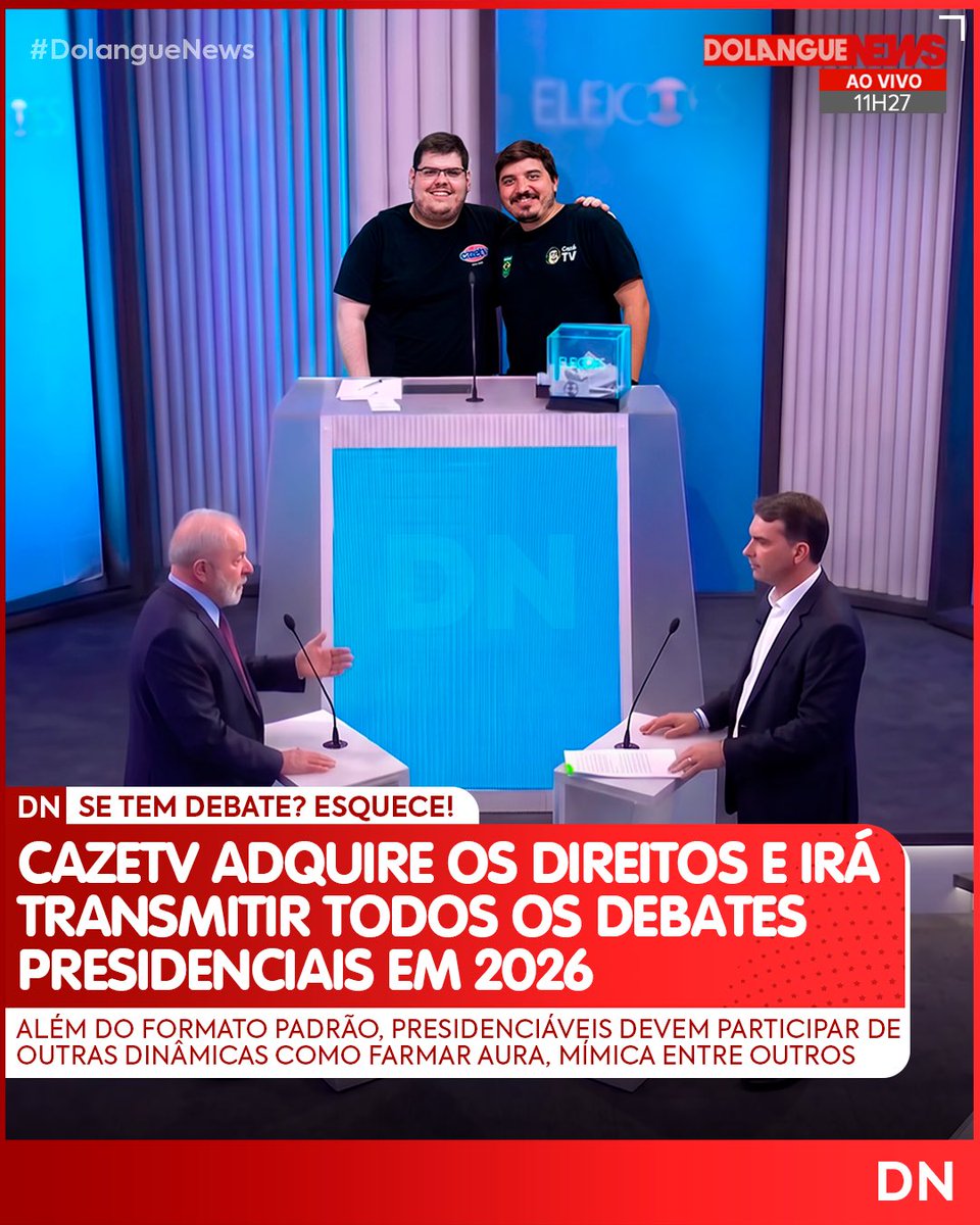DolangueNews's tweet photo. 🔴 SE TEM DEBATE? Esquece! https://t.co/Wk3Jspk6Ah