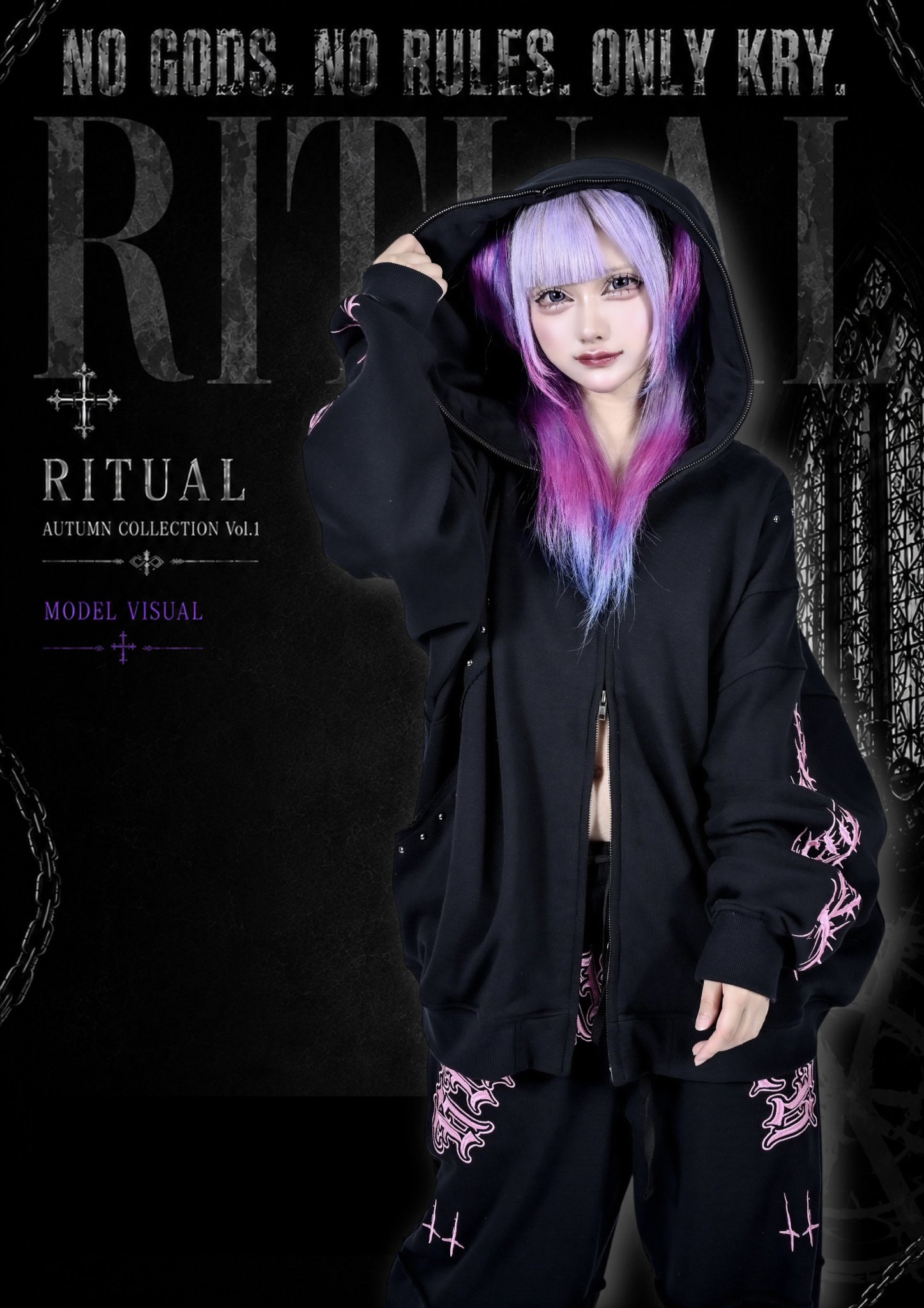 「TKY KRY ORG」新品　パーカー KRYCLOTHING