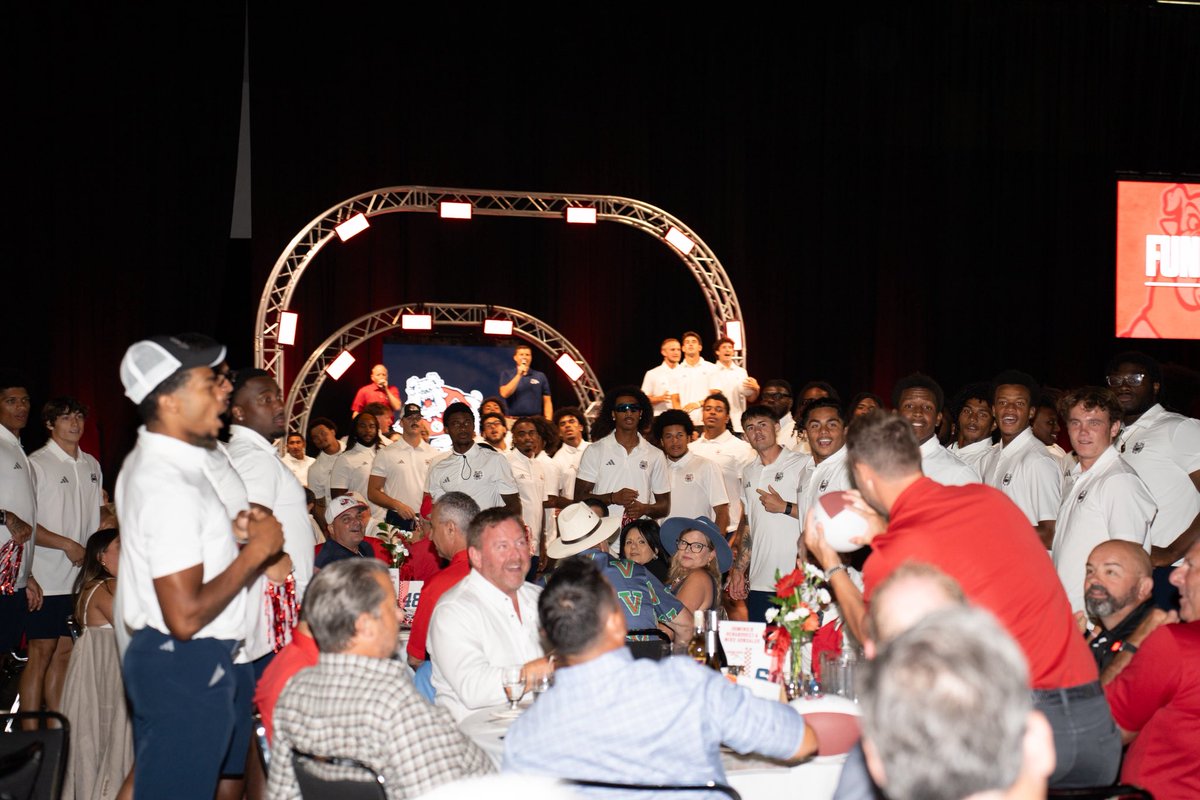FresnoStateFB's tweet photo. Our 2026 Fresno State Football Kickoff Dinner is just a couple weeks away 🏈

Help us celebrate the start of a new season in the new Pac-12‼️

📆 August 13 
📍 Table Mountain Event Center 
🎟️ https://t.co/4Scw94dZJ7 https://t.co/pC6LjIyJwX