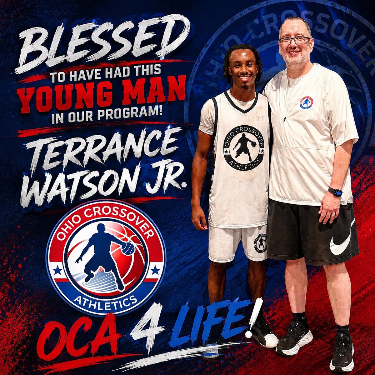 OhioCrossover's tweet photo. 📣 Shout out to the only senior in our program this season, Terrance Watson Jr.! Our team wouldn’t have had the success that we had this season without him. He’s not only a great player, but most importantly a great young man! We were blessed to have him in our program! #OCA4Life https://t.co/yxzchcBjyC