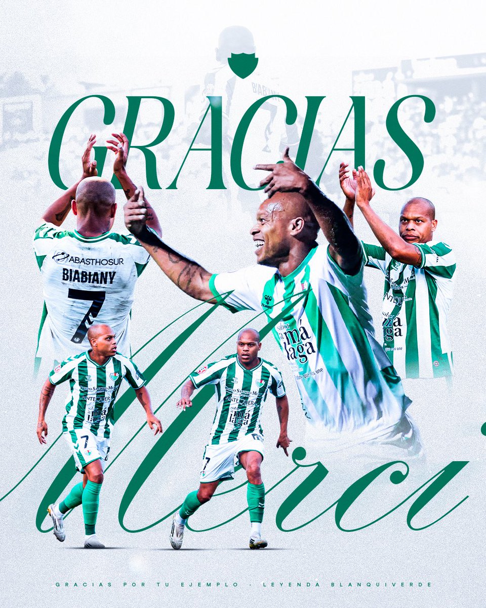 AntequeraCF's tweet photo. Hoy es un día triste para la familia del Antequera Club de Fútbol.

𝐇𝐨𝐲 𝐧𝐨𝐬 𝐝𝐞𝐬𝐩𝐞𝐝𝐢𝐦𝐨𝐬 𝐝𝐞 𝐮𝐧𝐨 𝐝𝐞 𝐥𝐨𝐬 𝐦𝐞𝐣𝐨𝐫𝐞𝐬 𝐣𝐮𝐠𝐚𝐝𝐨𝐫𝐞𝐬 𝐪𝐮𝐞 𝐡𝐚𝐧 𝐝𝐞𝐟𝐞𝐧𝐝𝐢𝐝𝐨 𝐥𝐚 𝐜𝐚𝐦𝐢𝐬𝐞𝐭𝐚 𝐝𝐞 𝐧𝐮𝐞𝐬𝐭𝐫𝐨 𝐜𝐥𝐮𝐛.

Durante dos temporadas, Jonathan Biabiany nos hizo disfrutar de su talento y dejó una huella imborrable en todos los que formamos parte del #AntequeraCF.

Gracias por cada carrera, cada emoción y cada momento compartido. 

Tu nombre ya forma parte de nuestra historia. El Maulí siempre será tu casa.

𝐺𝑟𝑎𝑐𝑖𝑎𝑠 𝑝𝑜𝑟 𝑡𝑎𝑛𝑡𝑜, 𝑙𝑒𝑦𝑒𝑛𝑑𝑎. 🤍💚