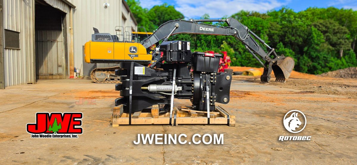 jweinc's tweet photo. Look what just came in! Rotobec RPA2030R is a powerful rotating power attachment grapple designed for heavy-duty material handling and forestry work. 704-878-2941 or https://t.co/WwnmEG8zp3
#jwe #loggers #grapplesaw #rotobec @rotobec #joegirdler #joegirdlermedia https://t.co/eMcO2IpiFS