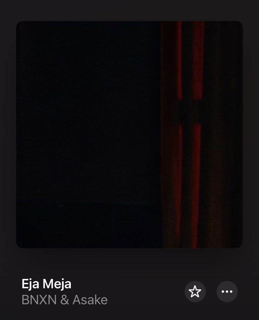 TheUpperEnt's tweet photo. NEW BNXN &amp; ASAKE SINGLE “EJA MEJA” OUT NOW 🚨 https://t.co/5oCfClggfe