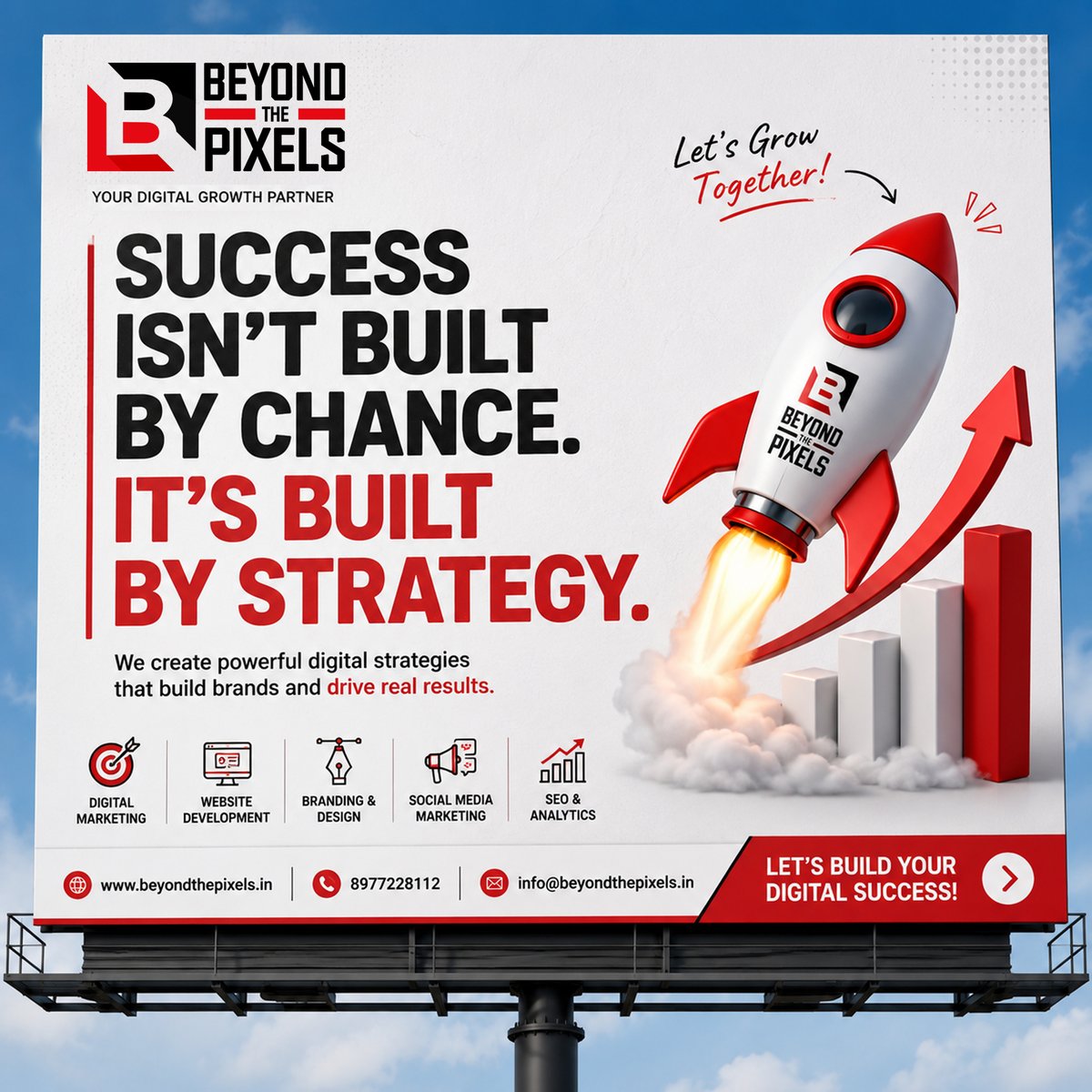 Teambeyondpixel's tweet photo. 🚀 Success isn't built by chance.
It's built by strategy.
Your business deserves marketing that delivers real results.

✅ Digital Marketing
✅ Websites
✅ Branding
✅ Social Media
✅ SEO

Let's grow together.
🌐 https://t.co/pX5KadFMxZ
#DigitalMarketing #SEO #BusinessGrowth https://t.co/P2mD2XBif7