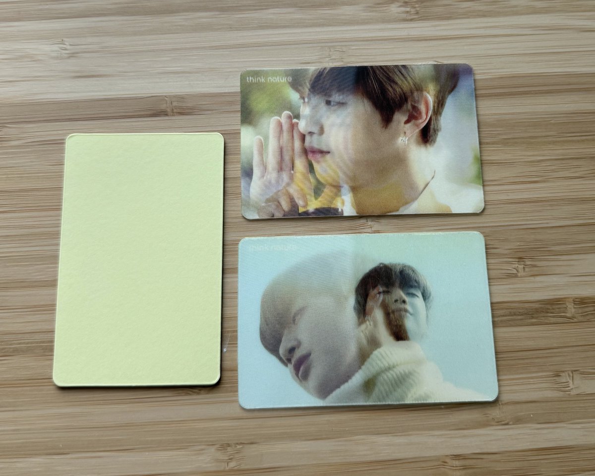 ojmkt1's tweet photo. การ์ดเลนติ think nature แดเนียล 
( ยังไม่เคยลอกสติ้กเกอร์ด้านหลัง)

- set 3 ใบ 120

📮 ส่งฟรี 📍 นัดรับสยาม สามย่าน mrt

สนใจสอบถามขอดูรูปเพิ่มเติมได้ค่ะ🙇🏻‍♀️
#ตลาดนัดWANNAONE 
#ตลาดนัดDANITY 
#ตลาดนัดFLOWD https://t.co/83HG0Wc4yv