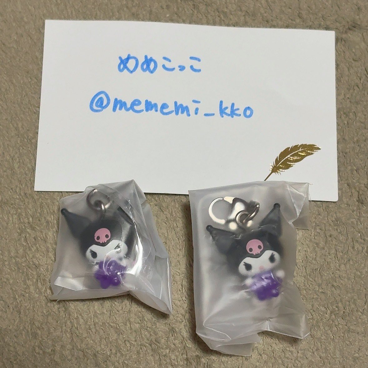 mememi_kko's tweet photo. @nqpieN 夜分遅くのご連絡となり申し訳ございません。
クロミ2のお写真添付させて頂きます。
ご���討よろしくお願い致します。 https://t.co/BDegcPvRZF
