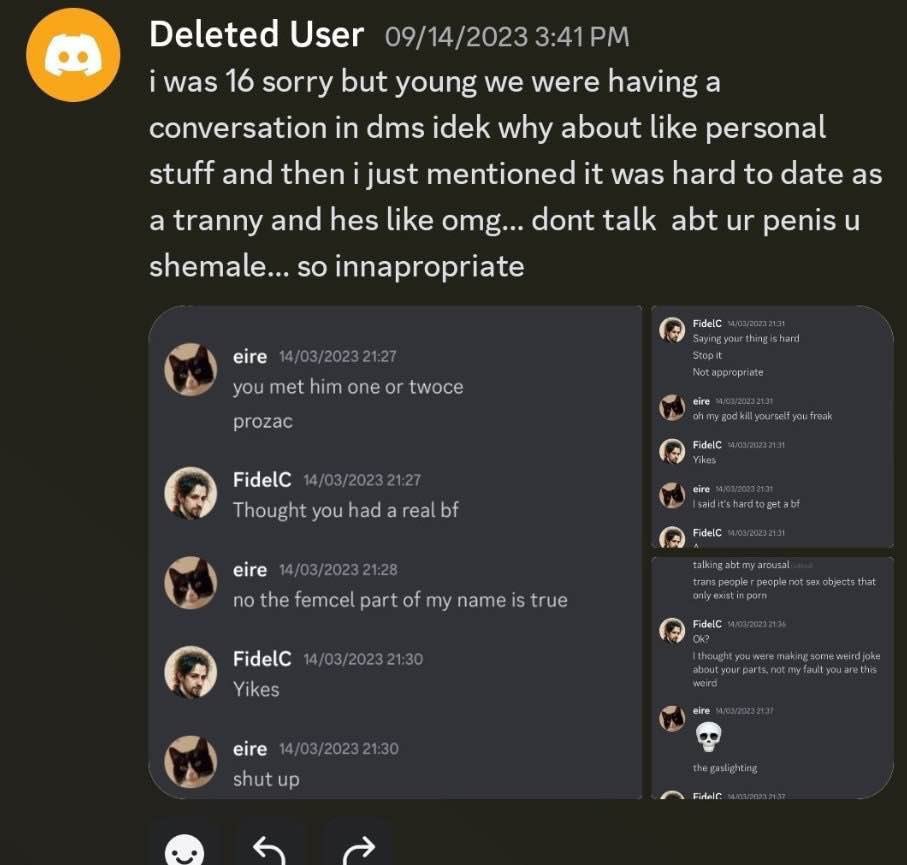 Dark_Kamar0v's tweet photo. "ACP LEAKS" LEAKED 🚨

Meet Fidel Sanchez Chica 🇪🇸 a.k.a. Fido the Pedo (@FyodorOnegin)

He has held a grudge ever since his unsettling behavior was called out in the IGG Discord

Turns out he has a history of grooming minors in feminists Discords, and selling hentai mags to kids https://t.co/CPD3I85PPY