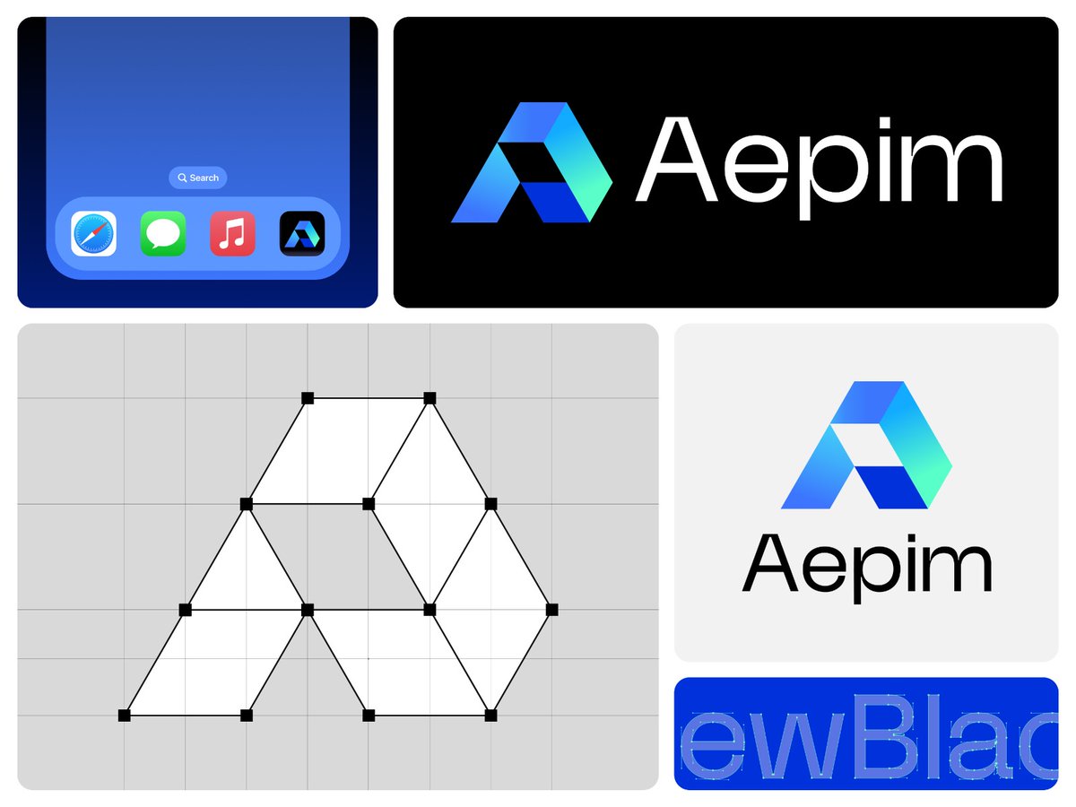 MARakibKhan1's tweet photo. Aepim — Modern Geometric A Logo for Fintech, SaaS & AI Brands
#LogoDesign #BrandIdentity #LogoDesigner #ModernLogo #MinimalLogo #GeometricLogo #LetterLogo #ALogo #FintechLogo #SaaSLogo #TechLogo #AILogo #StartupBranding #SoftwareBrand https://t.co/apdHRr5PRy