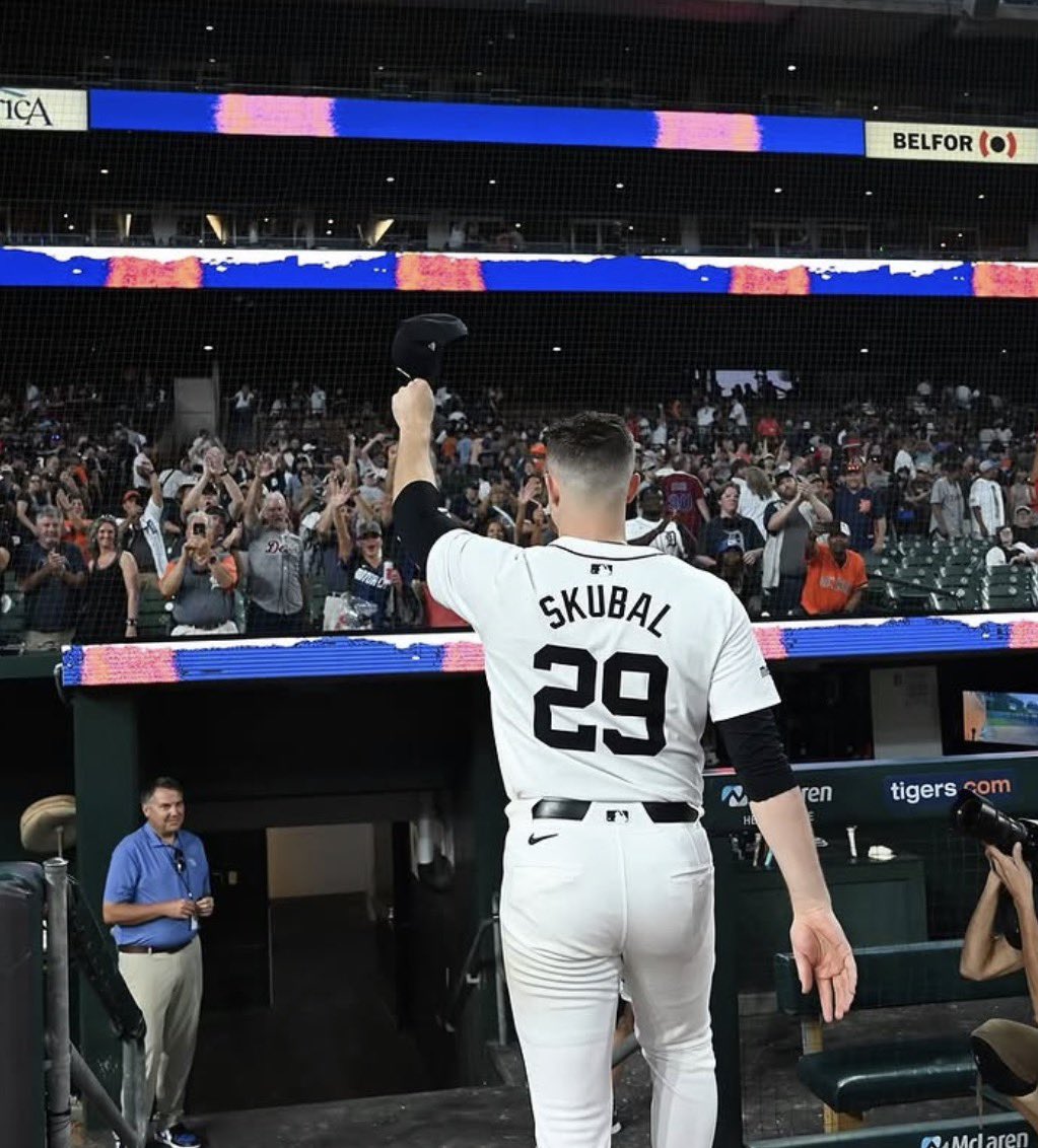 the_det_times's tweet photo. Today could be Tarik Skubal’s final start in a Detroit Tigers uniform 🥲 https://t.co/MjjuKliVnz