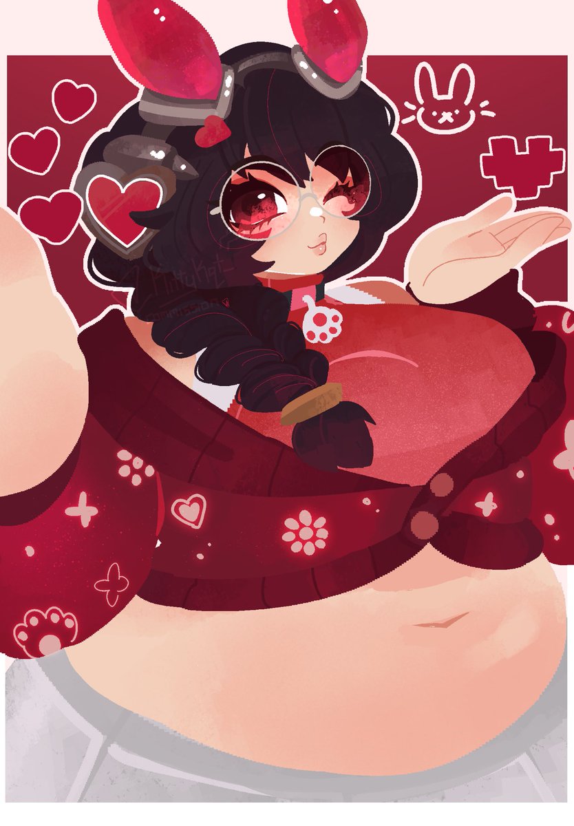 kittykqt_'s tweet photo. Hop online 🐇🎮 ❤️ Mei (comm) https://t.co/sWnjMxc2aT