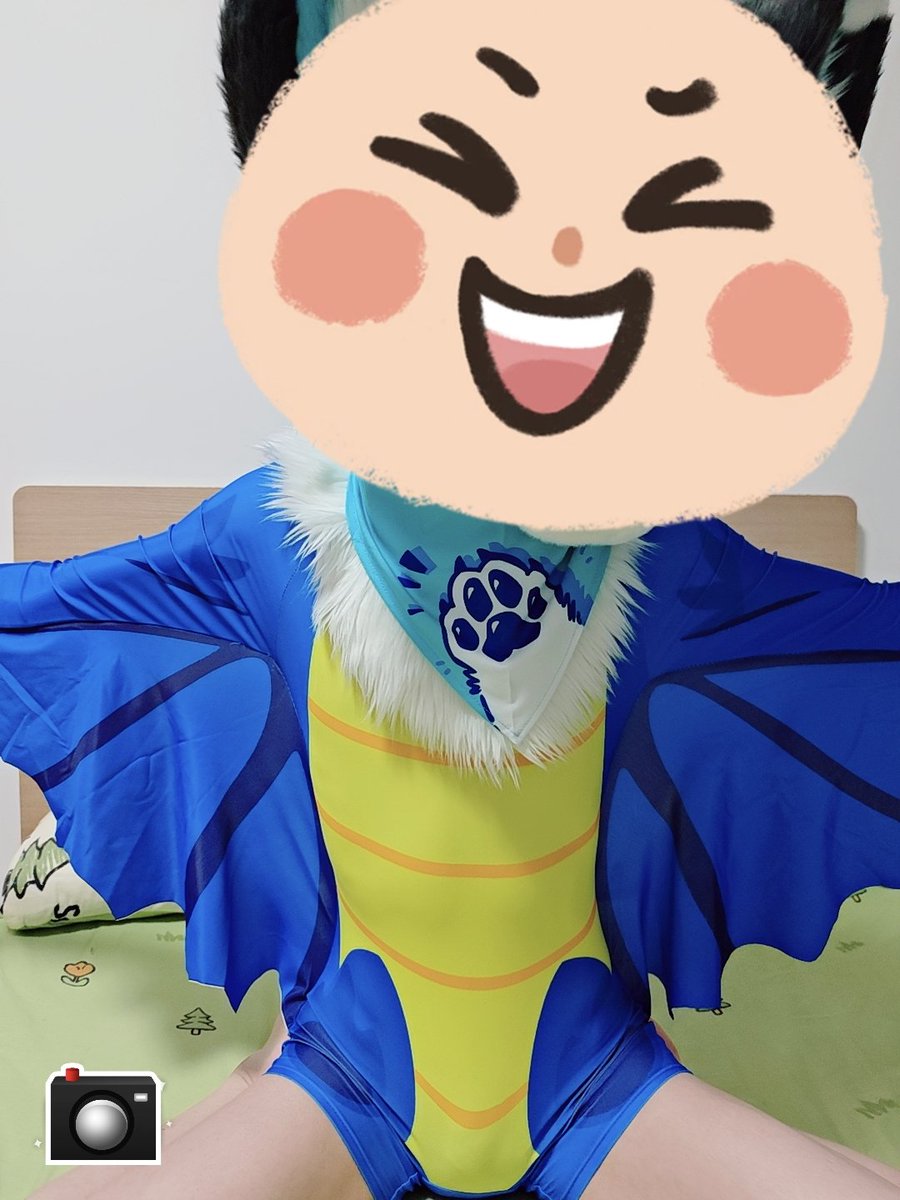 buding3525's tweet photo. “是大哥哥买的新泳衣！

好开心！！”

#正太 #furry https://t.co/qgOPmNgmBc