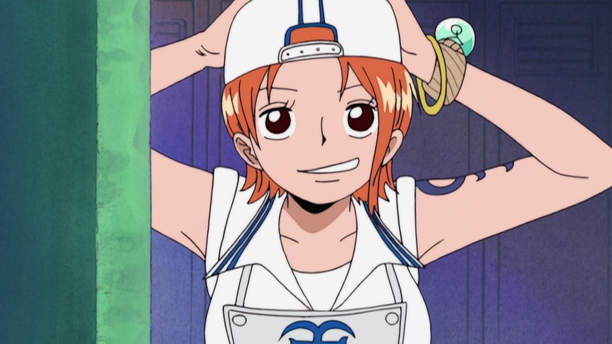superbatliv's tweet photo. nami serving both boyfriend and girlfriend in her g-8 disguises https://t.co/AknVgLDSxM