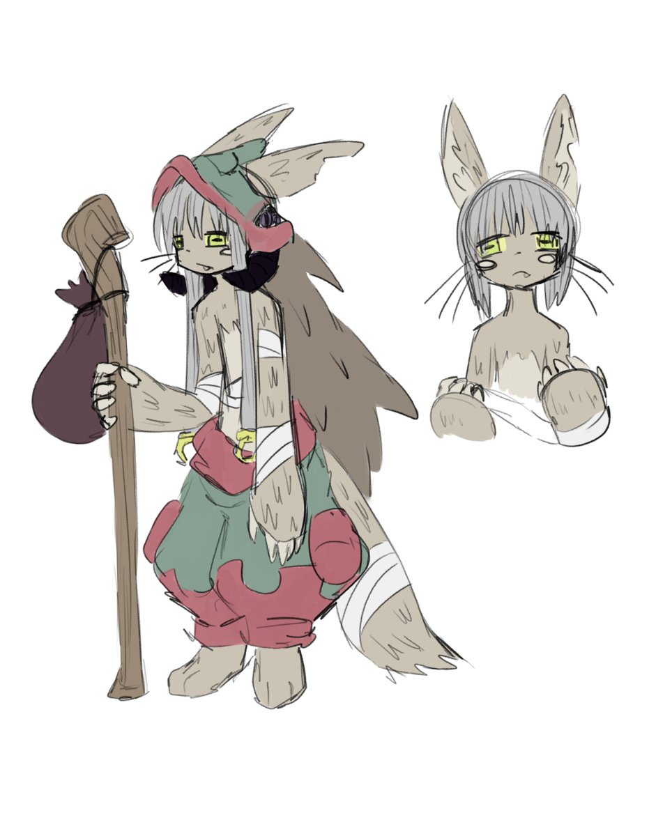 nezO_yhO's tweet photo. After playing "Black souls", I was inspired
#メイドインアビス #menae #nanachi #marulk #faputa #sherumi https://t.co/z6mDRcd4tf