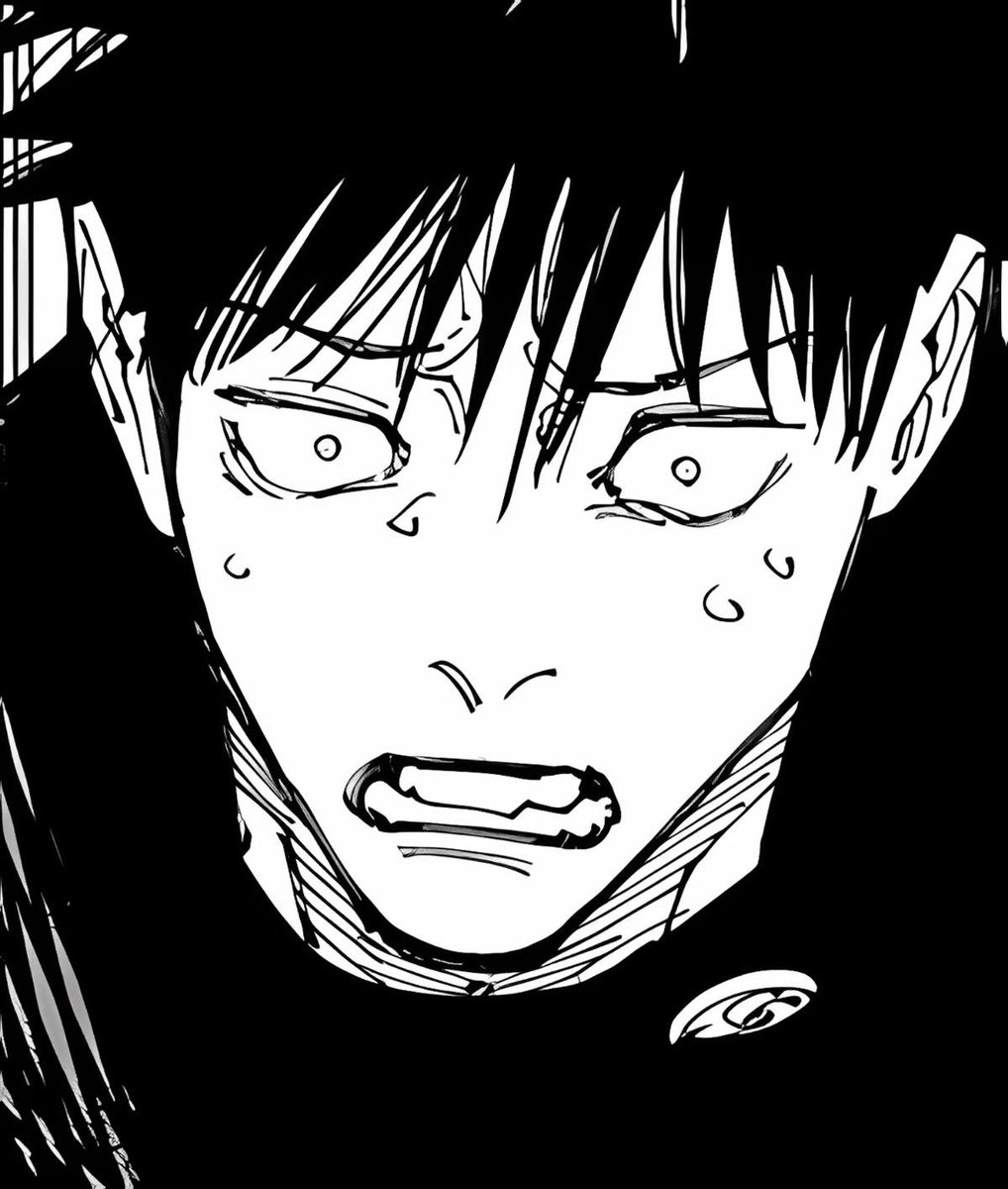 kkubluu's tweet photo. It’s so poetic imo how Megumi is the perfect representation of a teenage kid, filled to the brim with expectations and demands only to be crushed by the pressure and be decried by the masses https://t.co/yyxeplr87r