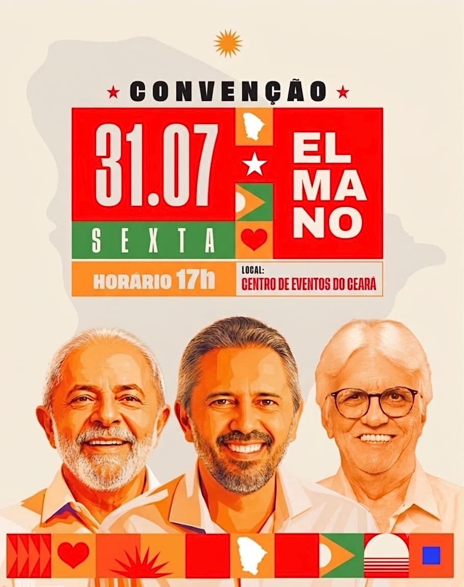 ZeJuarez_'s tweet photo. É NESTA SEXTA! 🚩

Faltam apenas 2 dias para a Convenção que reunirá quem acredita em um Ceará mais forte, mais justo e com mais oportunidades para todos. https://t.co/ak8rBGJUNA