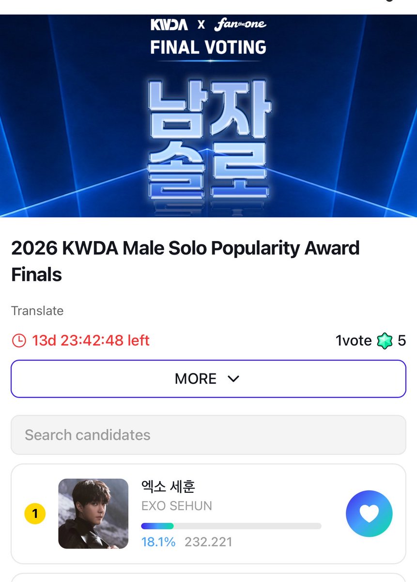 lforxoexo_'s tweet photo. Call all exol, if you see this please don’t ignore it, vote for exo and sehun on the fantheone app, we don’t need to watch ads to get gems, just stamp 3 times a day, roulette, quiz we can get gems, let’s give trophies to exo and sehun https://t.co/3CZcjF3uqr