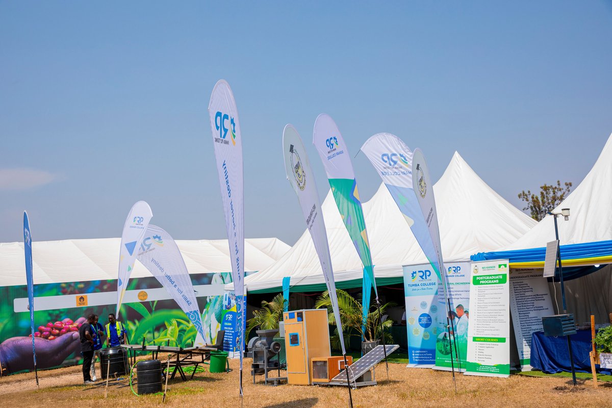 RwandaPolytec's tweet photo. Are you at #RwandaAgriShow2026? 
Make sure to visit the @RwandaPolytec stand and discover how innovation is transforming agriculture.

Meet the students and researchers behind homegrown technologies that are helping farmers increase productivity, reduce post-harvest losses, improve food preservation, and embrace climate-smart farming. From #AI-powered solutions and smart irrigation to precision #agriculture and value-added food products, every innovation on display is designed to solve real challenges.
Stop by and see how @RwandaPolytec is turning #research into solutions that strengthen #Rwanda's agri-food systems.