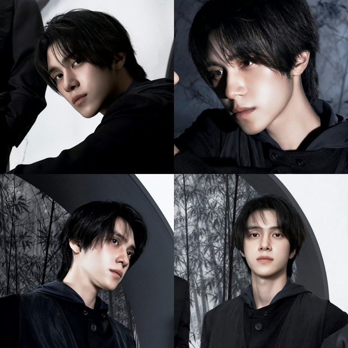 289film's tweet photo. yin and yang hendery!! he looks like a member of a 2000s boyband!! https://t.co/swgIYrIe0F