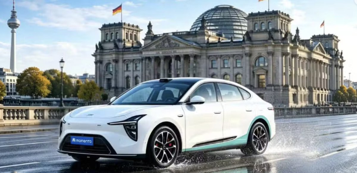 AutoAsiaBreak's tweet photo. Momenta Clears Path for Robotaxis Across Germany

▶️First Chinese firm with nationwide L4 permit
▶️No more city by city approvals needed
▶️Standards now aligned with EU rules
▶️Ties into Uber partnership, Munich tests

#Momenta #Germany #China #AutoAsia https://t.co/FMm9rRbIcB