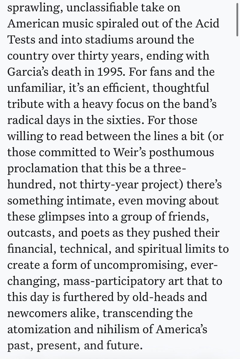 reflectionisms's tweet photo. Wrote about An American Beauty: @GratefulDead 1965–1995 for @TheBrooklynRail online now :-) 

https://t.co/t0nWGXsGbA https://t.co/C0IOXBBitr