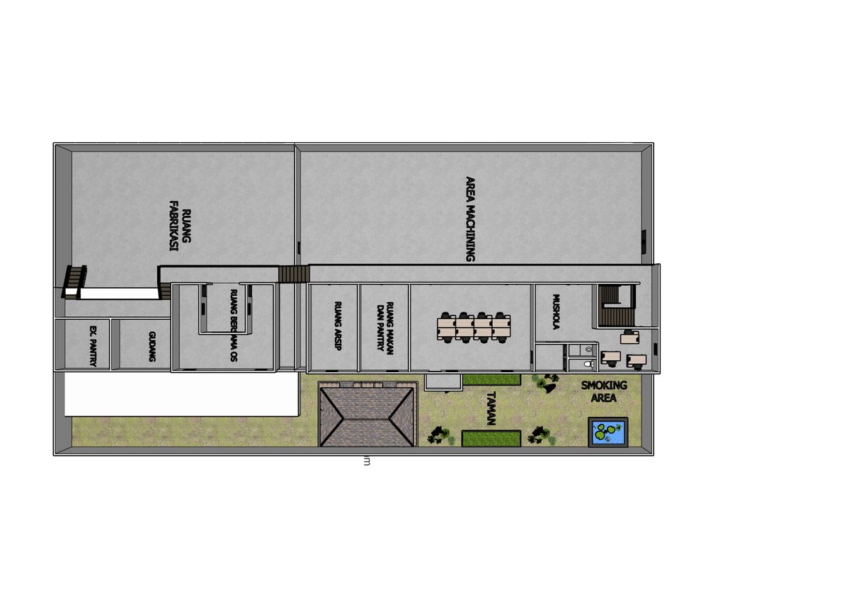 11BRIZARD's tweet photo. joki layout 3d gudang fabrikasi sketch up https://t.co/XUQID61MmV
