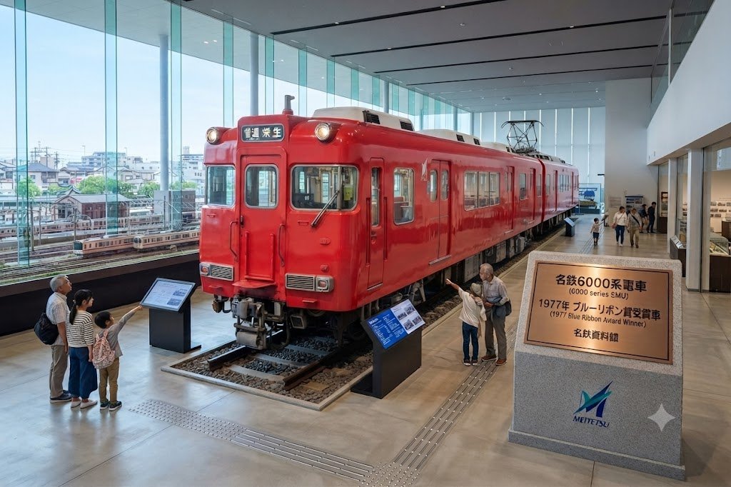 sunrise819's tweet photo. 名鉄資料館がリニューアルした設定。1枚目は昔新舞子駅付近公園に展示されて車両を買い戻してレストアした設定。2枚目3枚目は舞木保存車を新天地で永久保存の図。4枚目は名鉄初の地下鉄乗入れ車両の為、保存。もし本当に出来たら、オープン初日はファン殺到…！？#名鉄　#名古屋鉄道 https://t.co/xta369k6mh