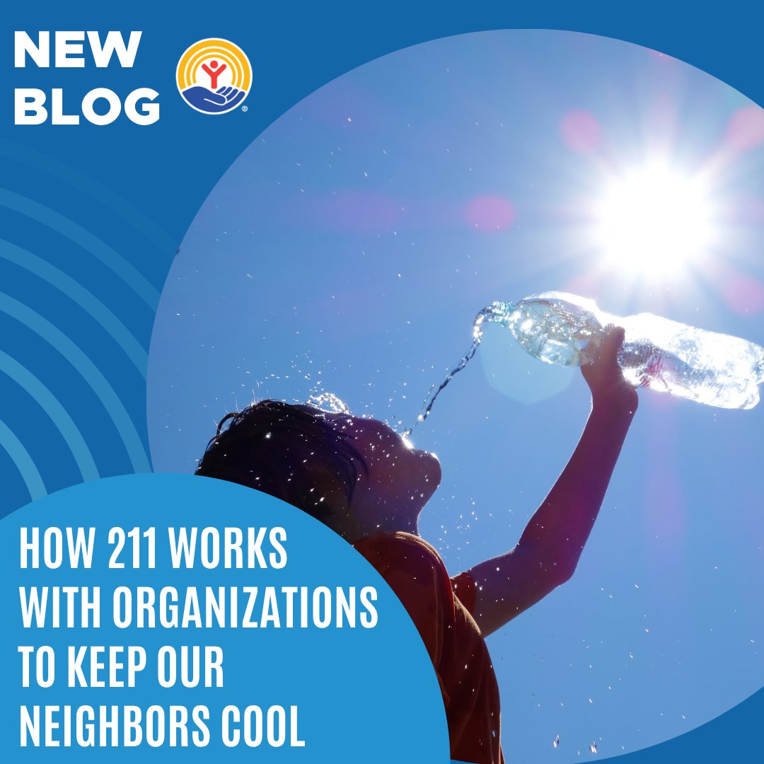 UnitedWaySTL's tweet photo. When temperatures rise, help is just one call away. ☀️💙

Discover how 211 and our nonprofit partners are working together to connect thousands of neighbors with cooling sites and essential services during the hottest days of the year. 

Full story here! https://t.co/0TxcpkRt3P https://t.co/gc0nq86GZn