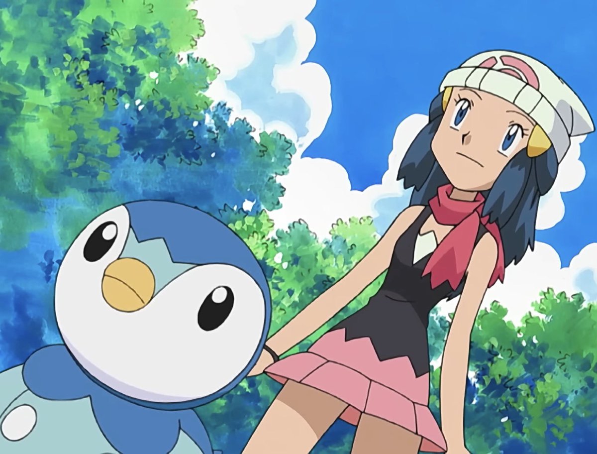 khazarAntlers's tweet photo. I love how dawn is the main protagonist in the very first episode https://t.co/WtGVjIQ4Ch