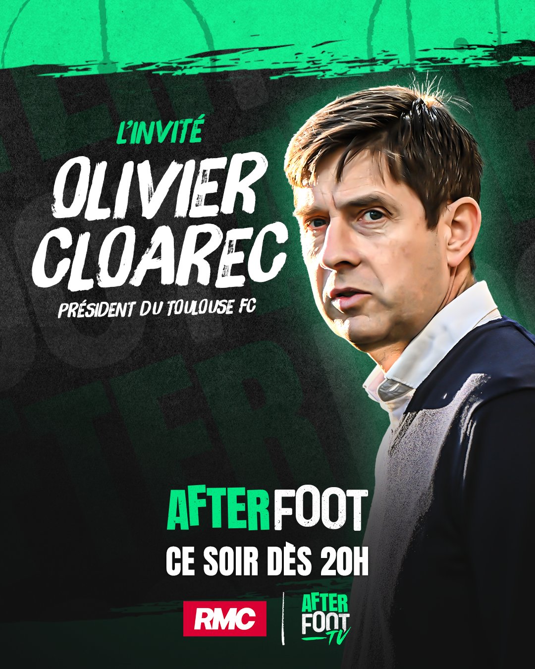 👤 Olivier Cloarec, président du @ToulouseFC , est l'invité de l' @Afte...