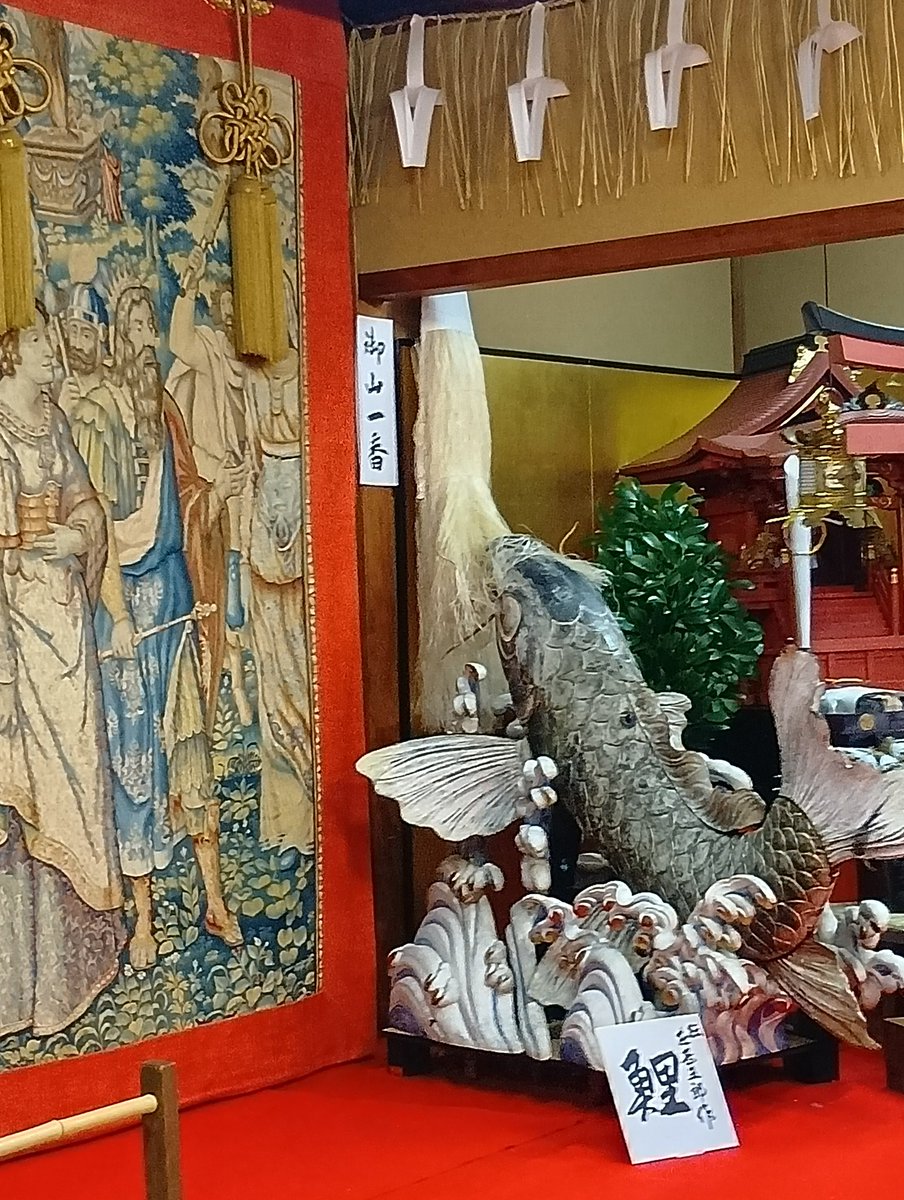 AtsukiRun's tweet photo. 7月の思い出　祇園祭　後祭
その2
まるで美術館にいるようだわ✨✨✨

#祇園祭
#後祭
#祇園祭は美術館ですね
#色々な生き物いてますね https://t.co/iT1vFhIZx2