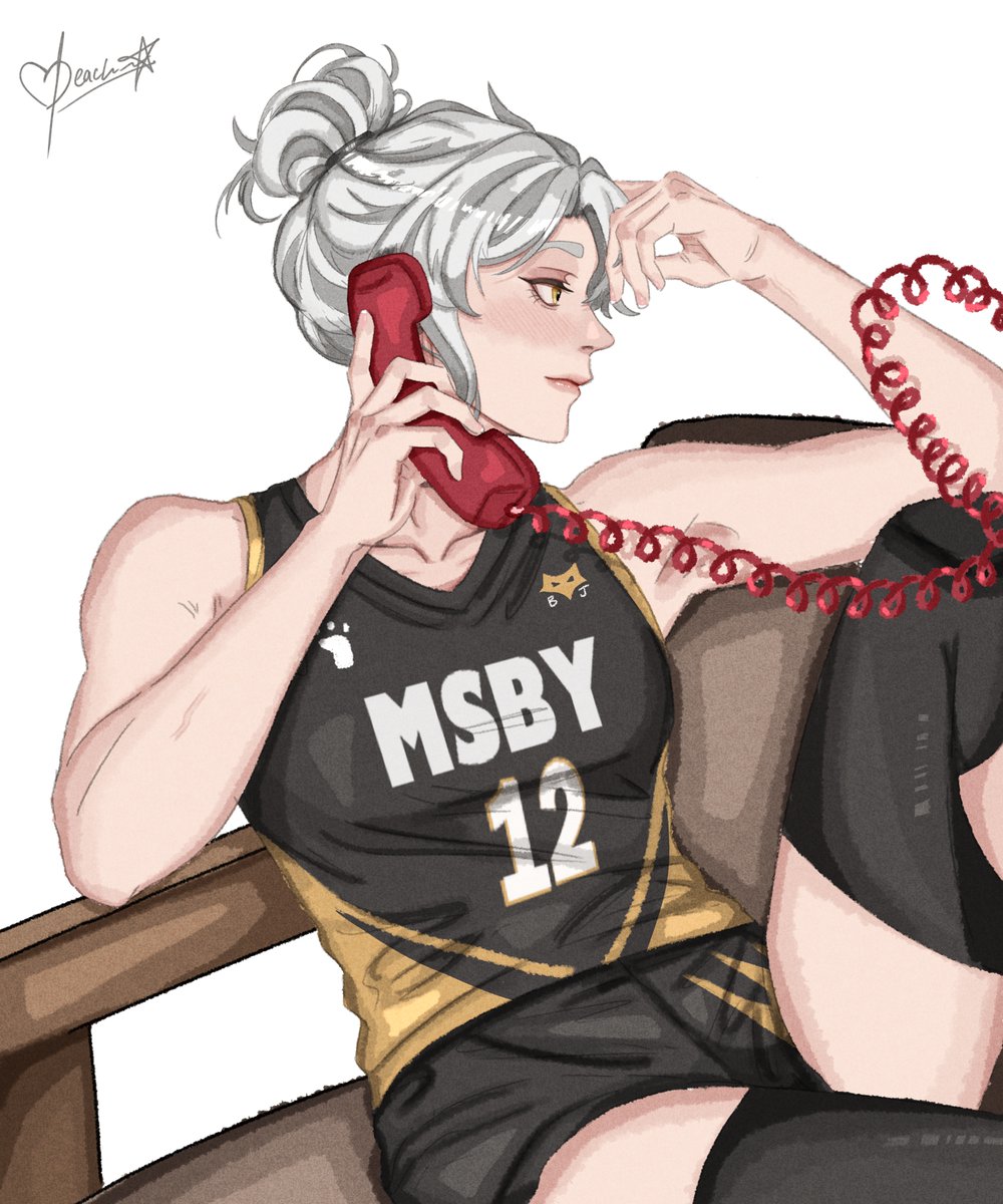 meowsmochi's tweet photo. 📞❣️ #bokuroo #femkyuu #haikyuu https://t.co/IoCTJddTpD