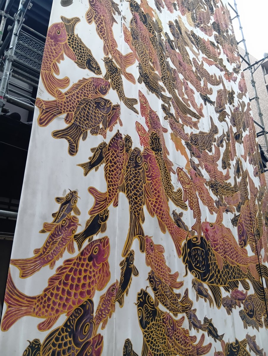 AtsukiRun's tweet photo. 7月の思い出　祇園祭　後祭
その2
まるで美術館にいるようだわ✨✨✨

#祇園祭
#後祭
#祇園祭は美術館ですね
#色々な生き物いてますね https://t.co/iT1vFhIZx2
