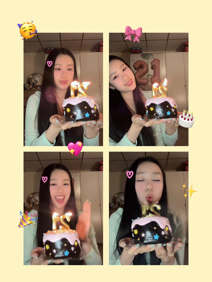 remesyzz's tweet photo. happy birthday once again, nong chel 🎂🥳
she looked so happy celebrating her birthday with her fans today 🥹 i hope even more people will love and support her this year. she deserves all the love in the world 🫶💖
#Chelsea21stChapter
⋆˚𝜗 #ciinthesea #FELIZZ 𝜚˚⋆ https://t.co/RNFyTtiYOB