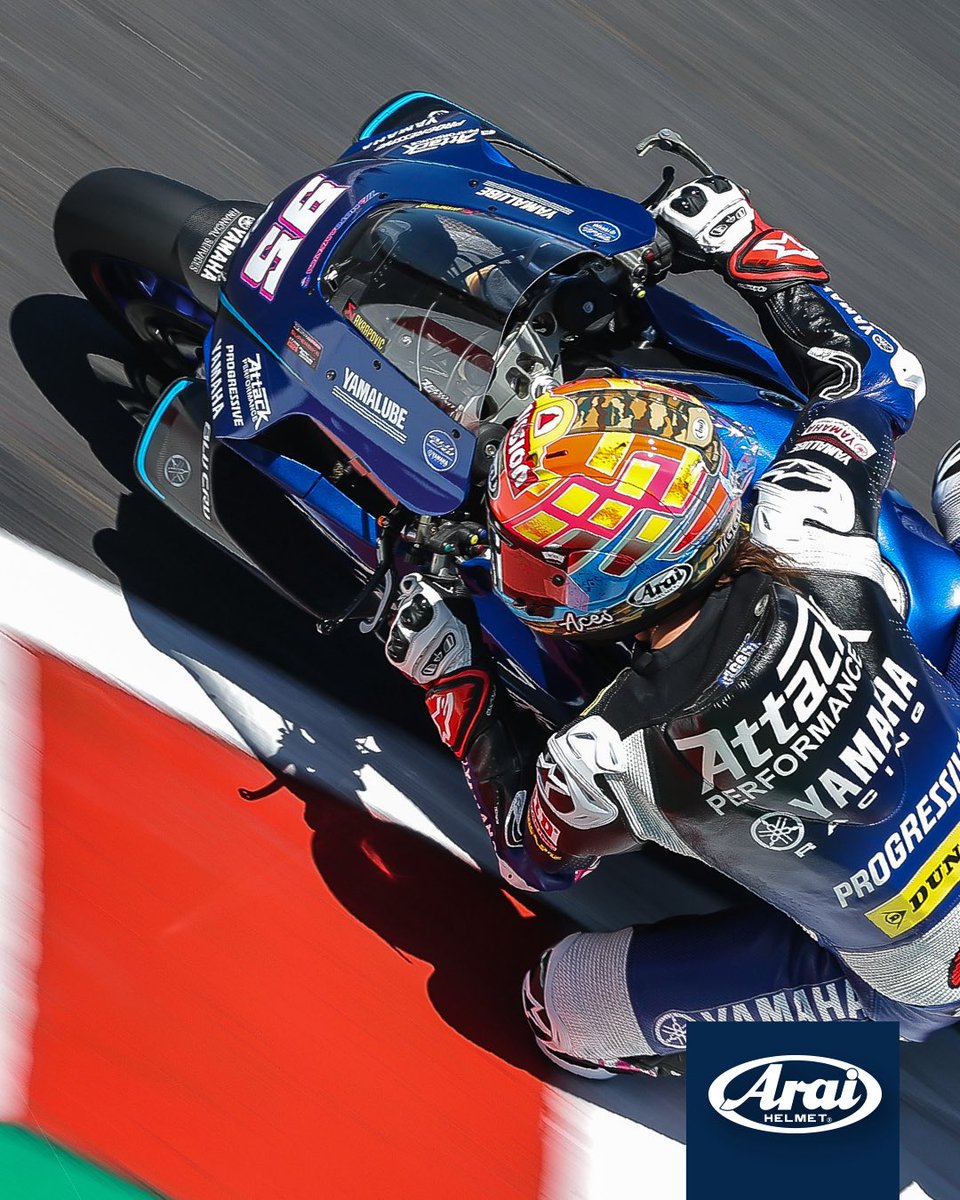AraiAmericas's tweet photo. It’s race week! 🏁
Our Arai athletes are heading to Mid-Ohio to compete in the MotoAmerica Championship this weekend.
Every Arai helmet begins with our signature Egg-Shaped Form—a smooth, round shell designed to support Glancing Off.
#AraiEggShapedForm #GlancingOff https://t.co/TtoB9a5mGJ