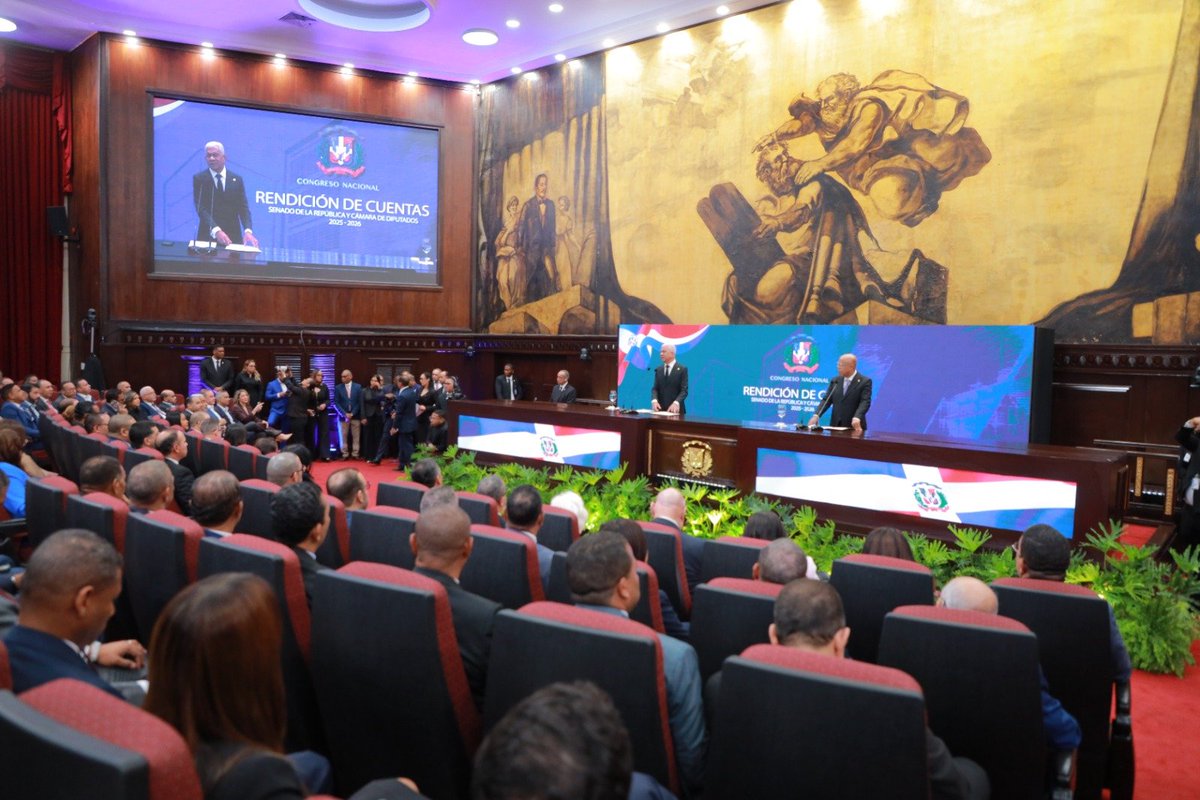 Pachecoalfredoo's tweet photo. En lo que concierne a este año legislativo 2025-2026, el Pleno de @DiputadosRD exhibe una labor fructífera en beneficio de todo el pueblo dominicano, con la realización de 88 sesiones del pleno, más el arduo trabajo de las comisiones permanentes, especiales y bicamerales.  

#CongresoRindeCuentas2026
#PachecoRindeCuentas2026
