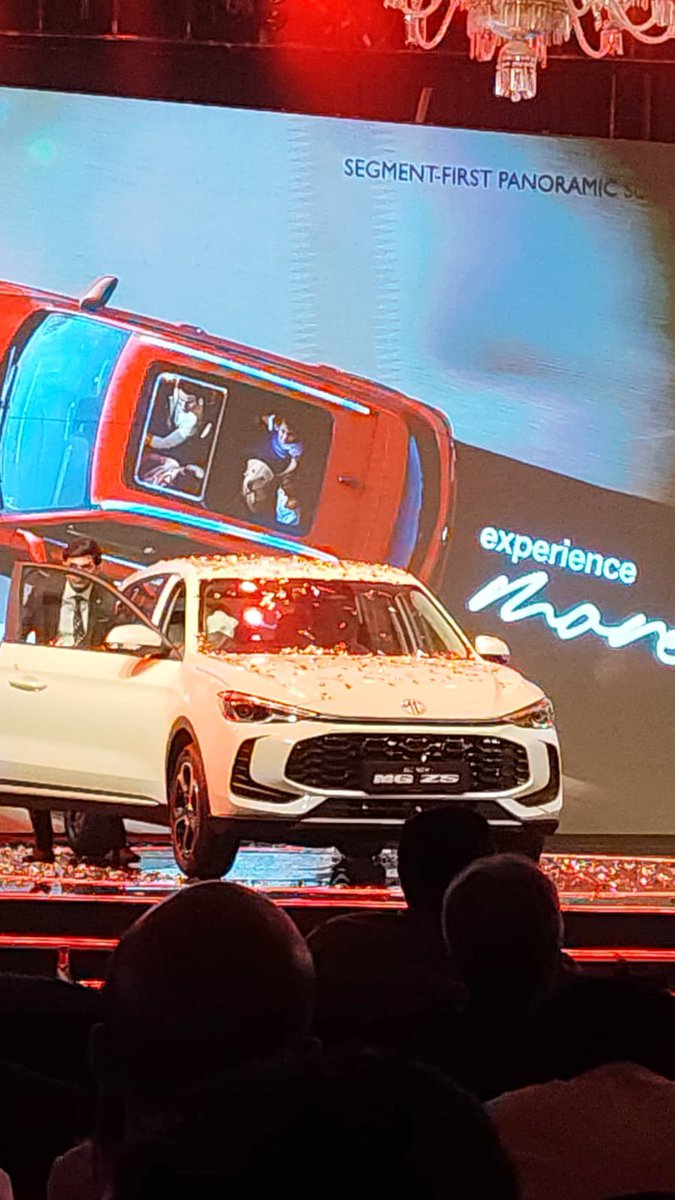 MYaqoobHere's tweet photo. Today marks another milestone for MG Pakistan with the launch of the All-New MG ZS.

Introductory Price is 7,499,000 which is much reasonable 
#AllnewMGZS 
#MGMotorsPakistan https://t.co/ojrN1nEqVV