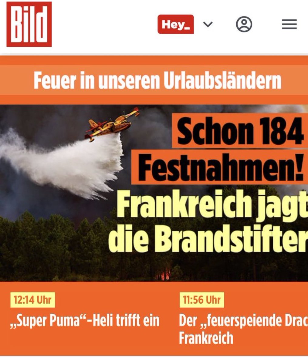 KrahMax's tweet photo. Brandstiftung ist also der „menschengemachte Klimawandel“. Und dafür deindustrialisieren wir Deutschland? https://t.co/kLQQX9OjPQ