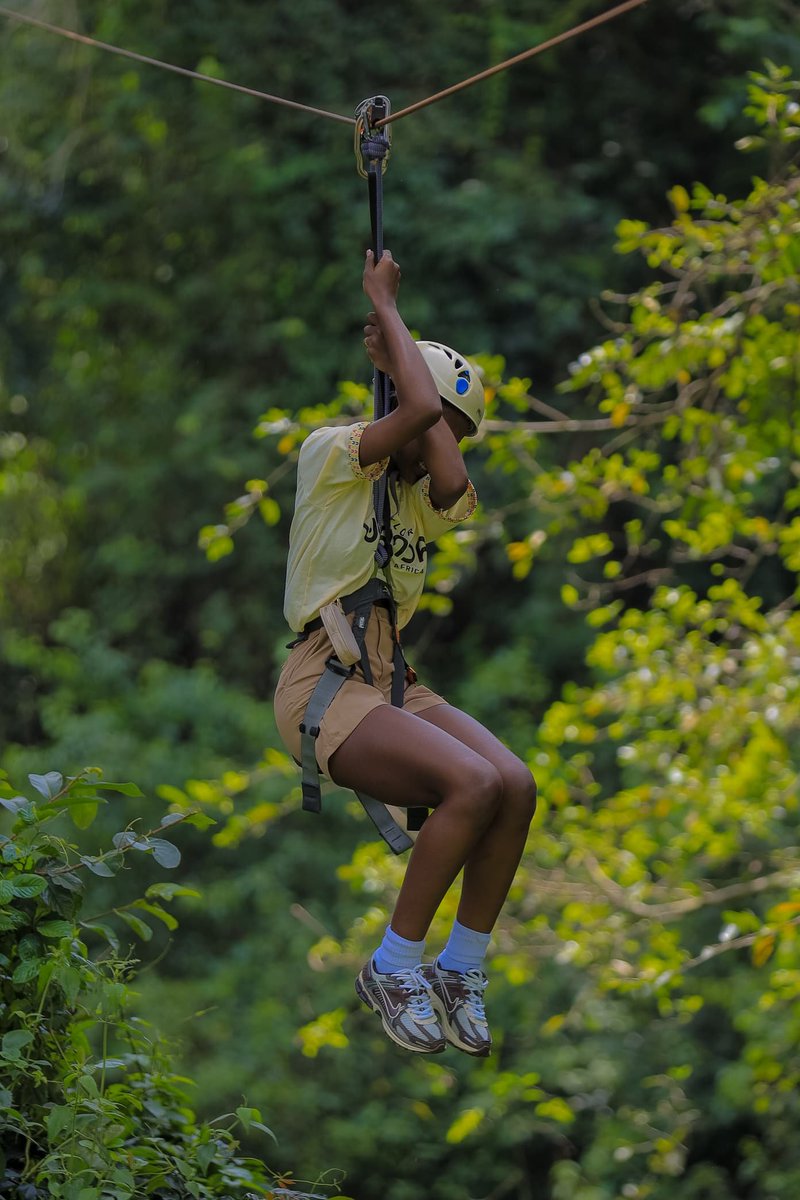 abaasa01's tweet photo. Zip lining through the treetops at Sambiya River Lodge earlier today

#UWAOpenParkDays https://t.co/pim2rDq8wz