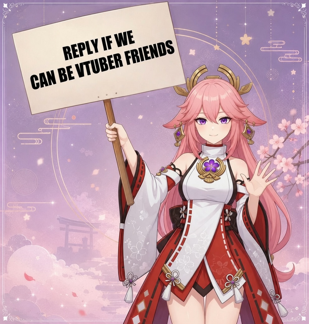 LunaChii_VT's tweet photo. We should be VTuber friends https://t.co/fX5soGxo1W